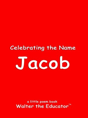 cover image of Celebrating the Name Jacob
